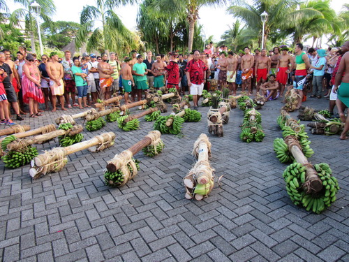 Фруктовые гири dumbbells out of fruits